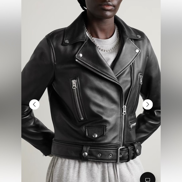 ACNE STUDIOS Leather biker jacket size36 - Picture 16 of 16
